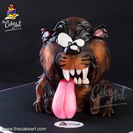 Pastel de TAZ (Tasmanian Devil) - 3D