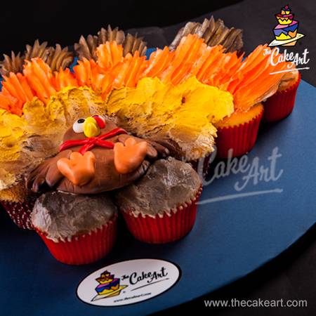 Cupcakes para Acción de gracias - Thanksgiving cupcakes