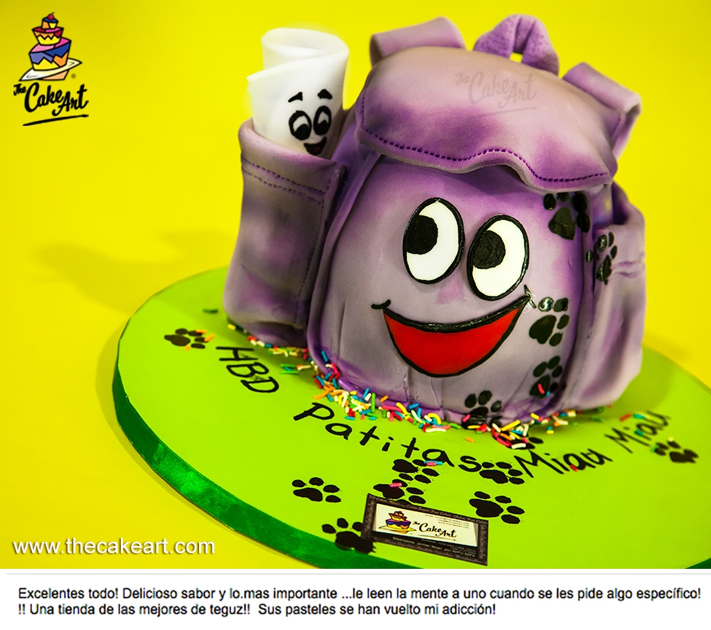 Pastel de mochila de Dora – Dora’s backpack cake (3D)