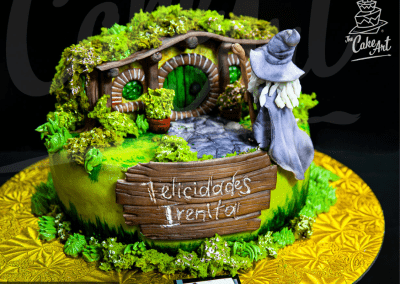 Pastel de El Hobbit o El Señor de Los Anillos - The Cake Art - Mejores Pasteles Personalizados Tegucigalpa