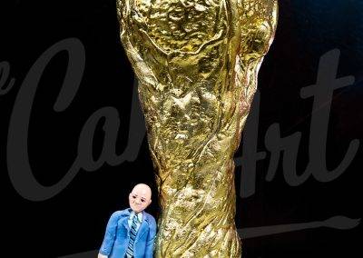 Pastel de Futbol Copa Mundial - The Cake Art